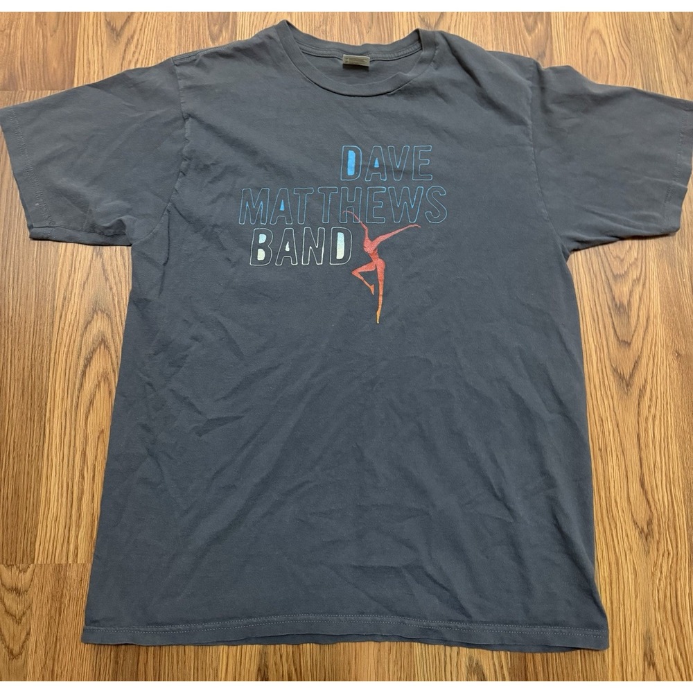 Dave Matthews Band 2008 Summer Tour T-Shirt Mens Large Fire Dancer Double Sided
